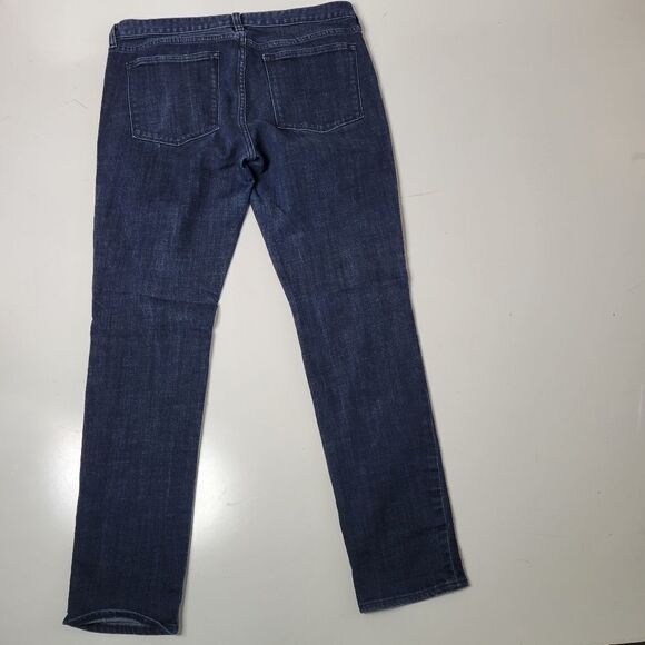 33 TALL JCREW TOOTHPICK STRETCH DARK DENIM JEANS 31 - Picture 11 of 12